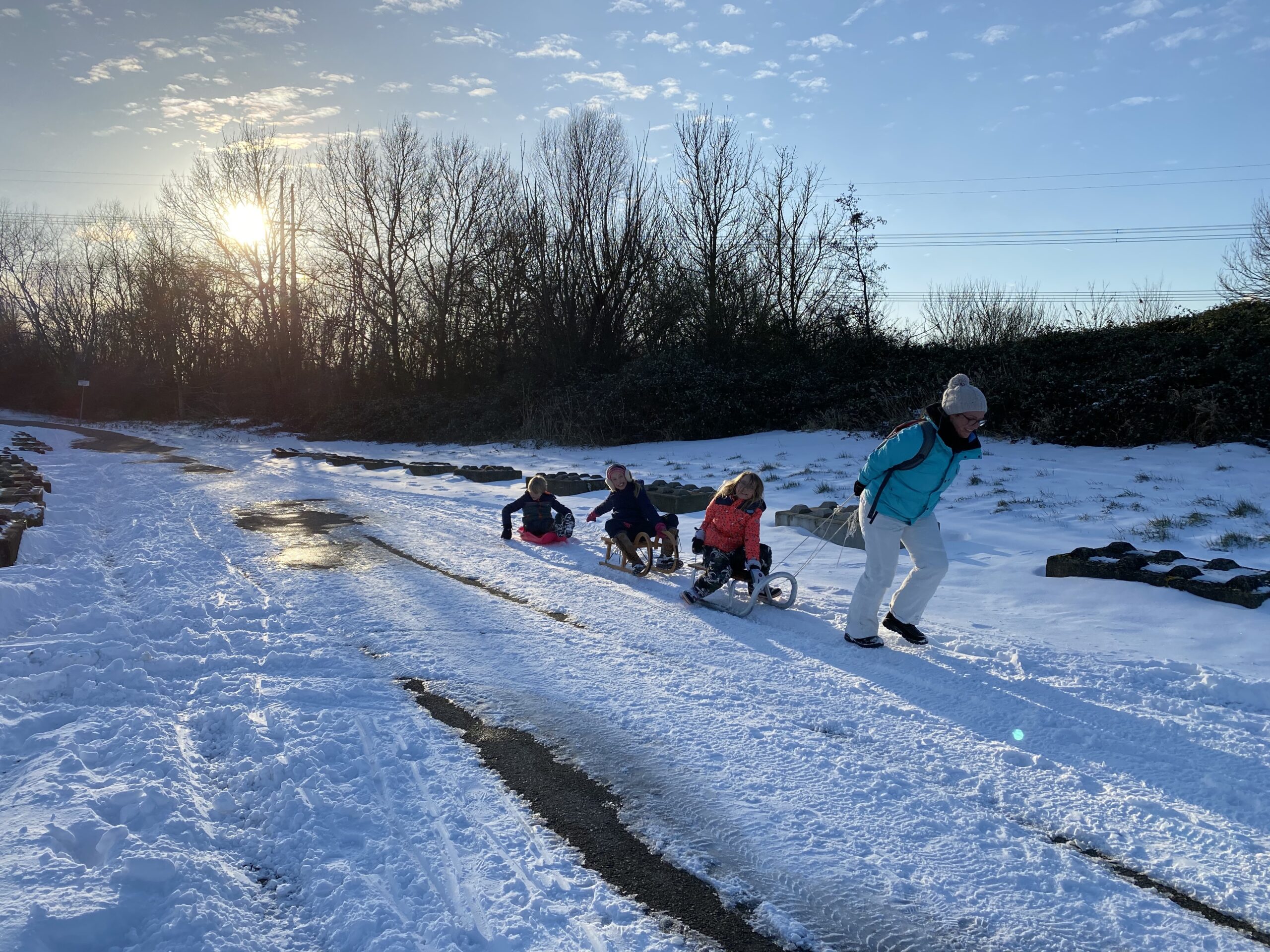 winter sneeuw